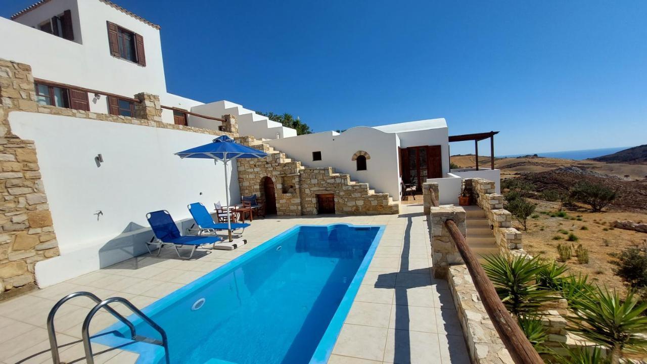Отель Venus Hill Studio With Private Pool By The Sea Дамнони Экстерьер фото
